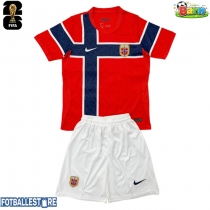 Norge Hjemmedraktsett Barn VM 2026 Kortermet (+ Korte bukser)